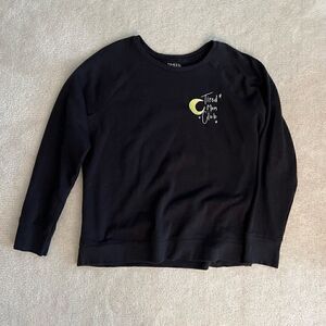 Tired Mom Club Embroidered Crewneck L